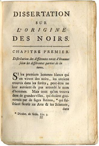 Dissertation of moreau de mautour